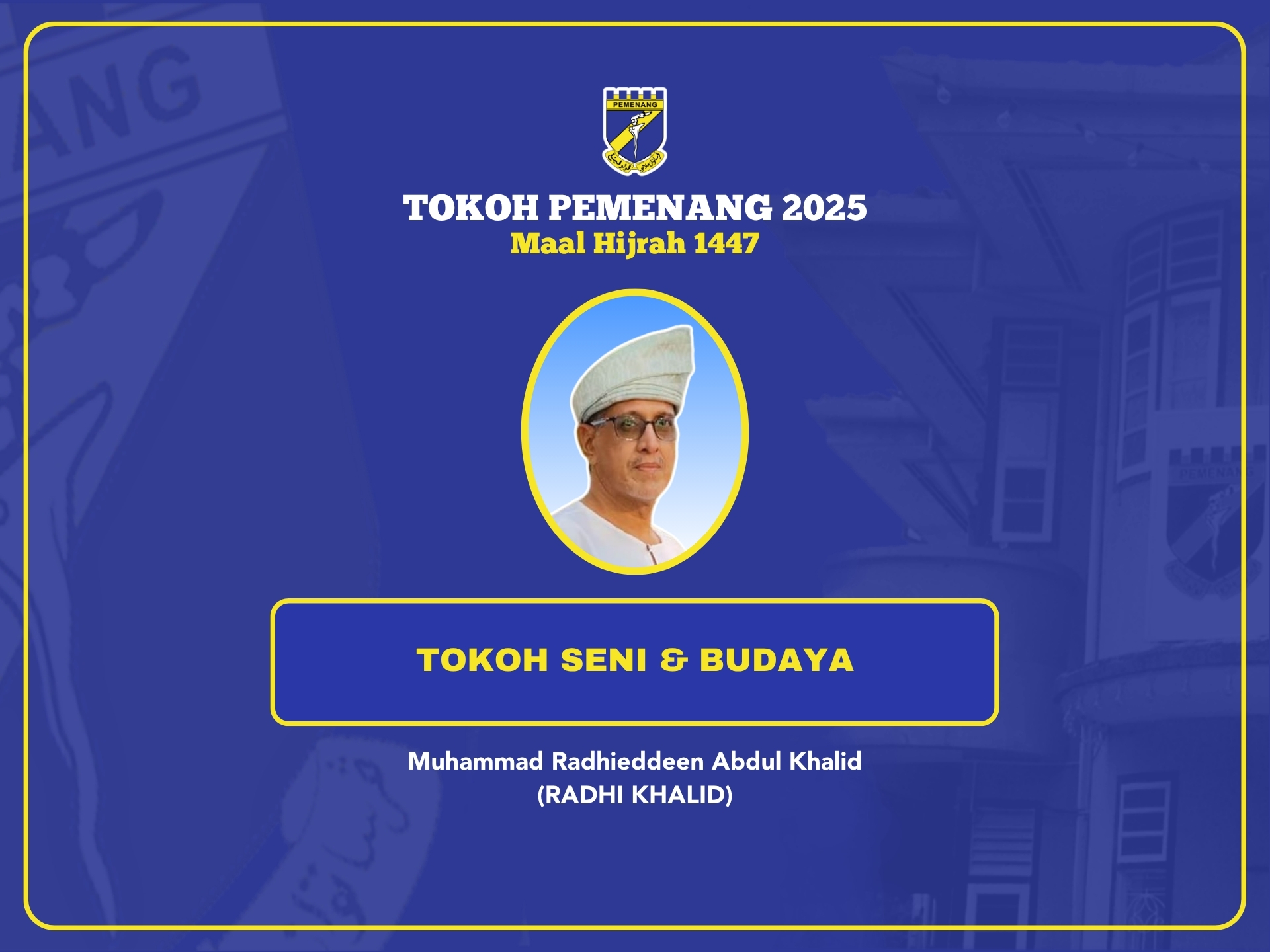 Encik Muhammad Radhieddeen Abdul Khalid